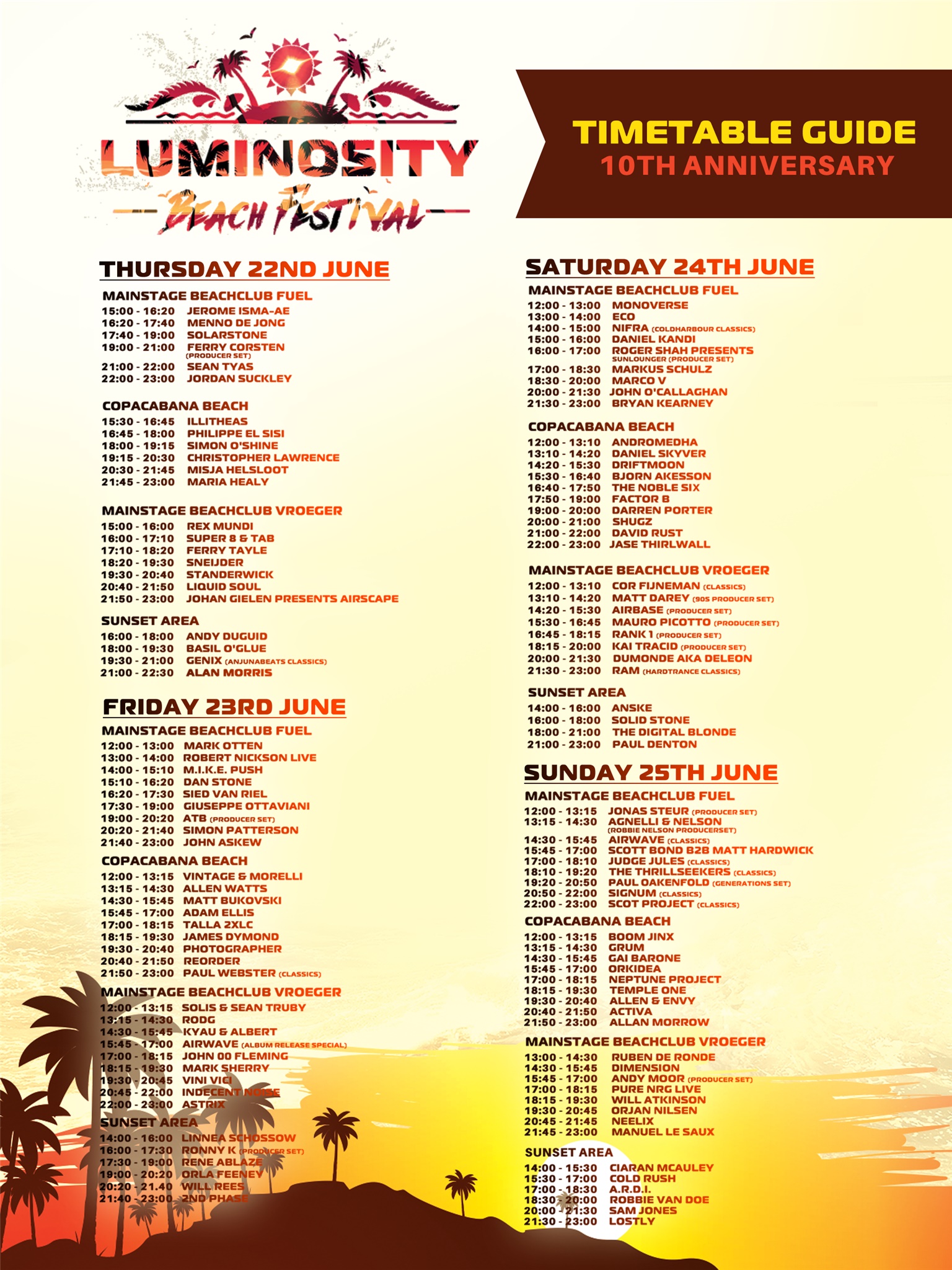 Luminosity Beach Festival Megathread: Discussion and Sets : r/trance